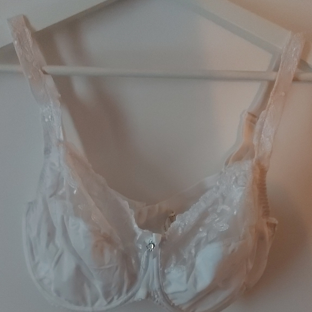 Prima Donna White Lace Full-Coverage Bra